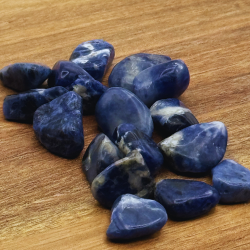 Tumbled Sodalite