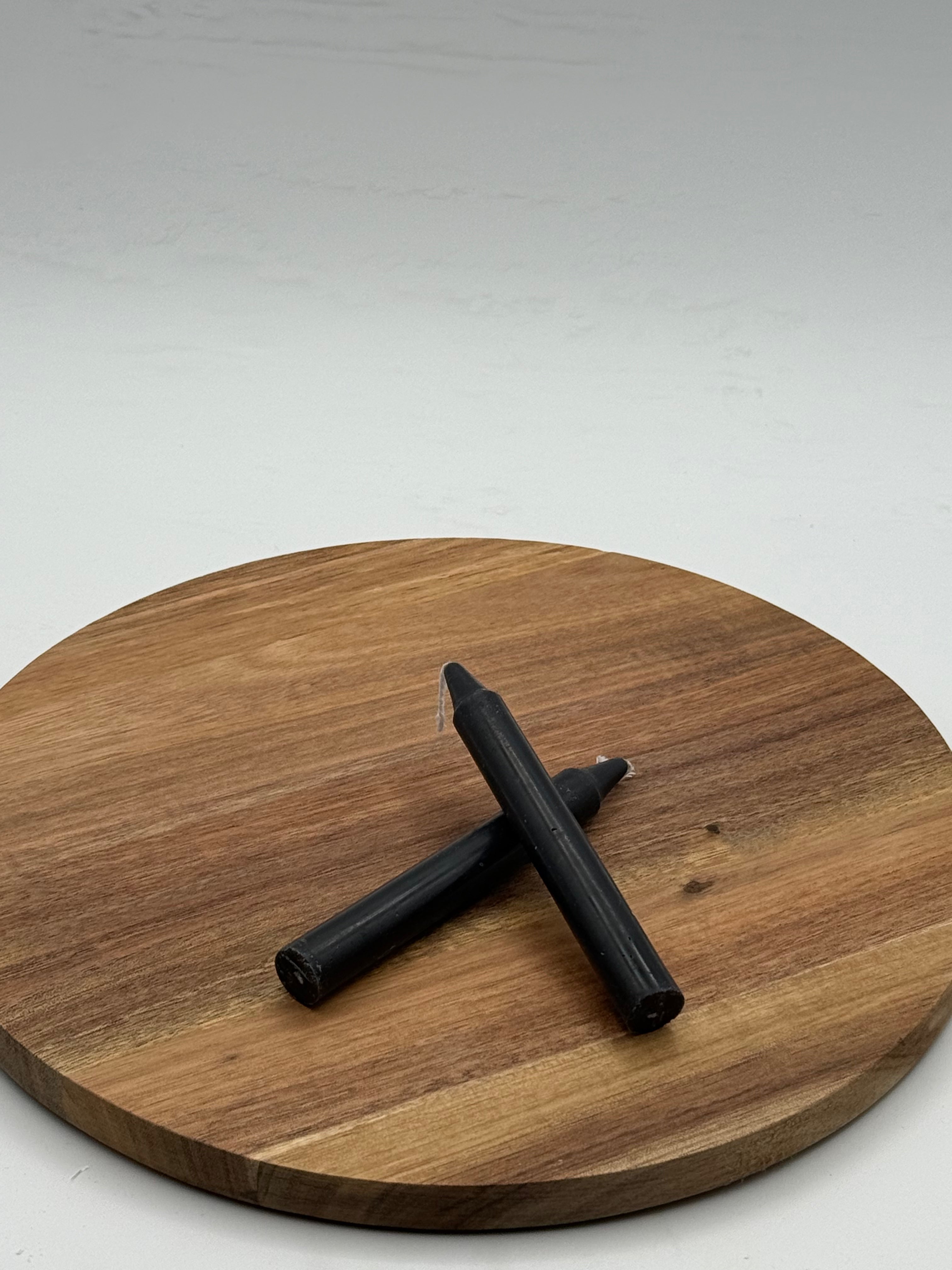 Black Chime Candle 4in