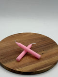 Pink Chime Candle 4in