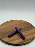 Purple Chime Candle 4in