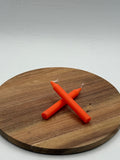 Orange Chime Candle 4in