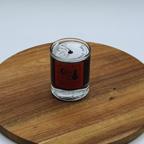 Black Cat Votive Soy Candle