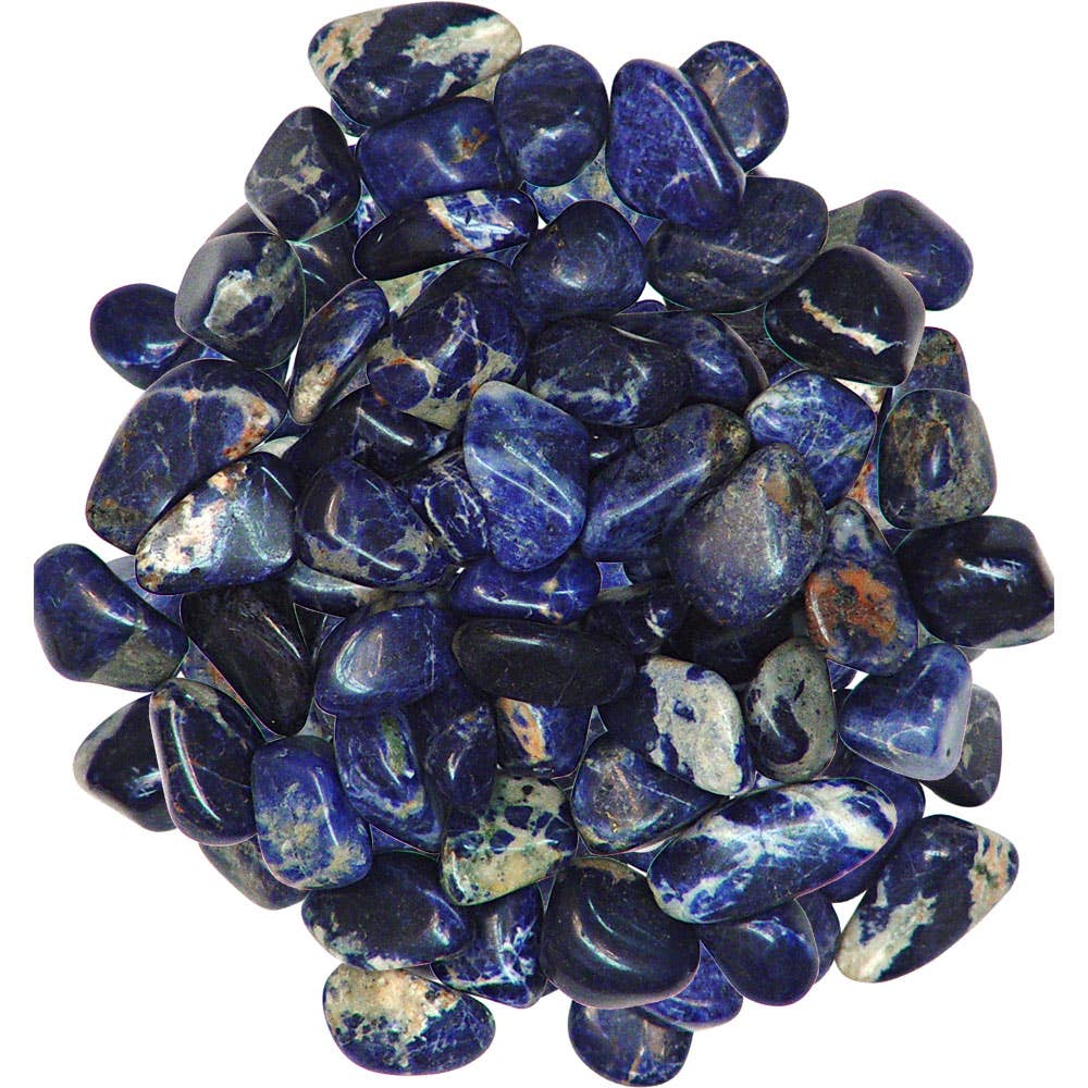 Tumbled Sodalite